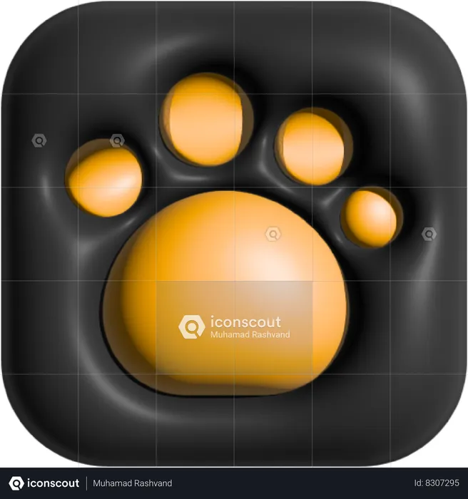 Pet  3D Icon