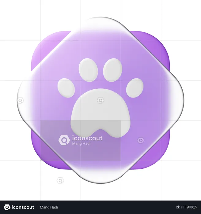Pet  3D Icon