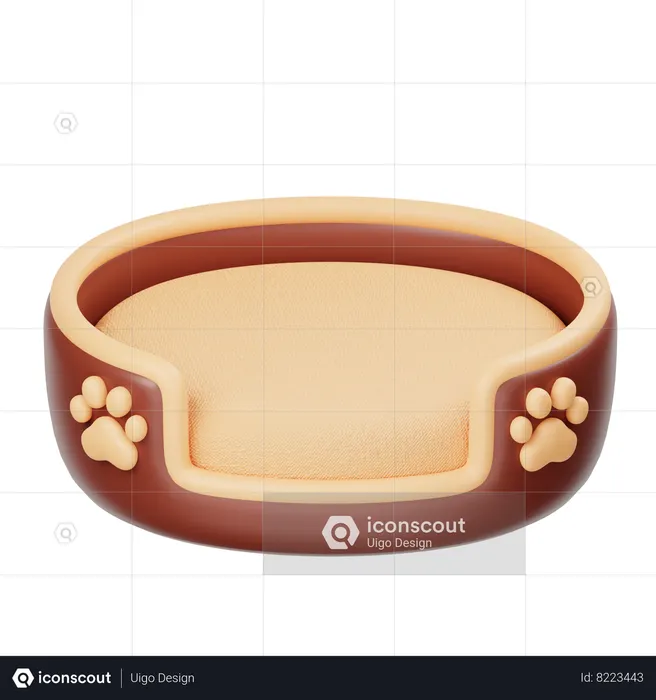 Pet Bed  3D Icon