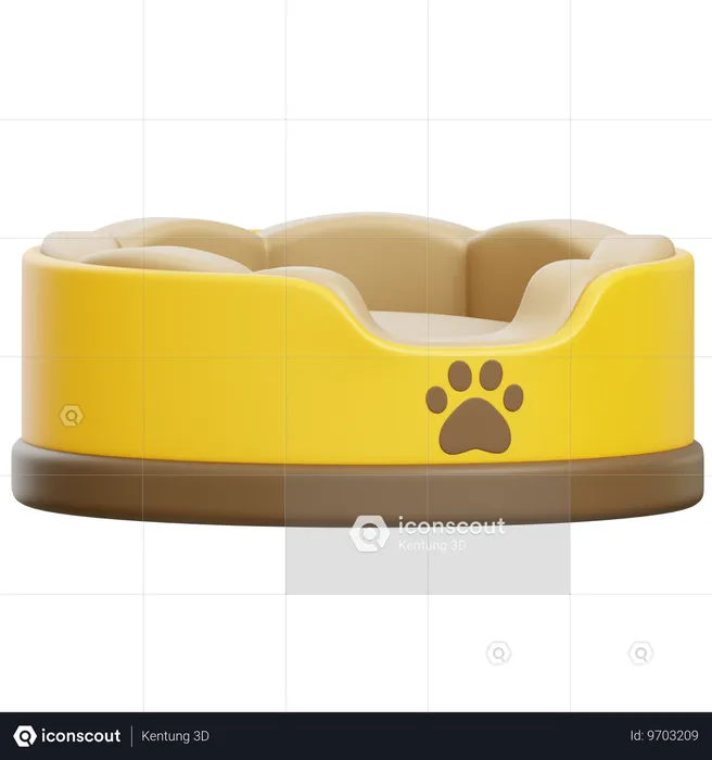 Pet Bed  3D Icon