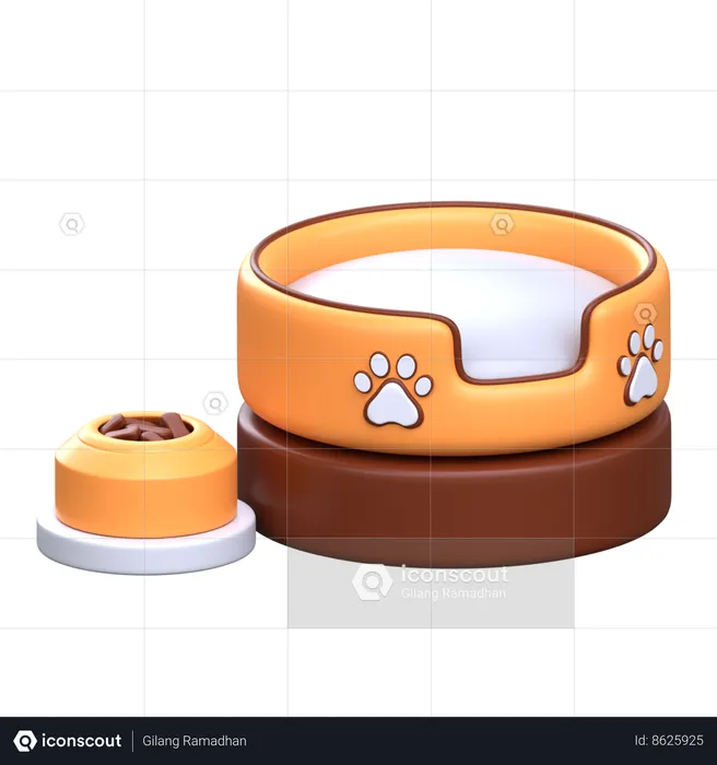 Pet Bed  3D Icon