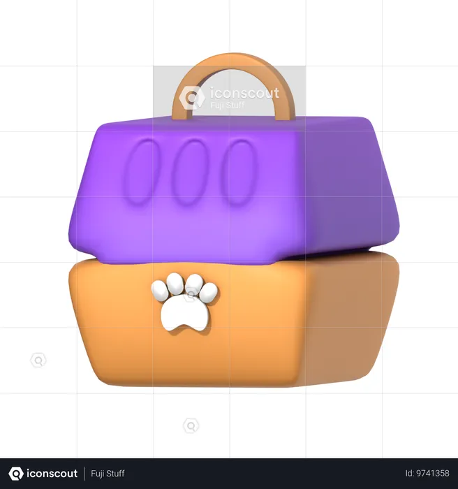 Carga para animais de estimação  3D Icon