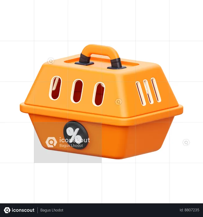 Pet Cargo  3D Icon