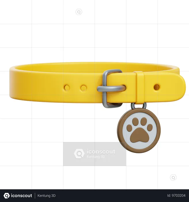 Pet Collar  3D Icon