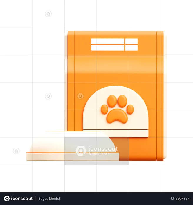 Pet Food  3D Icon