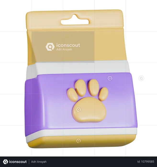 Pet Food  3D Icon