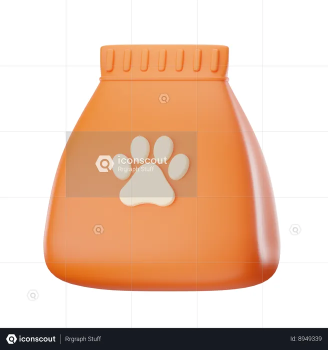 Pet Food packet  3D Icon