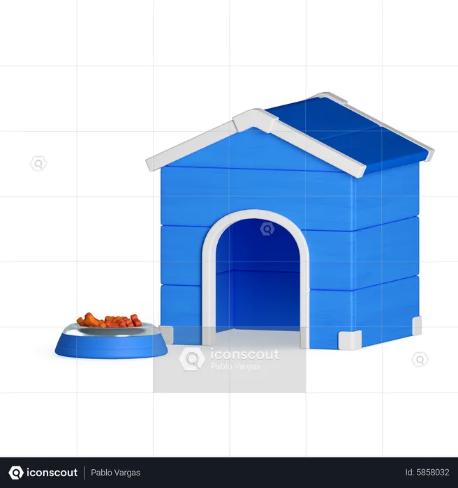 Pet house  3D Icon