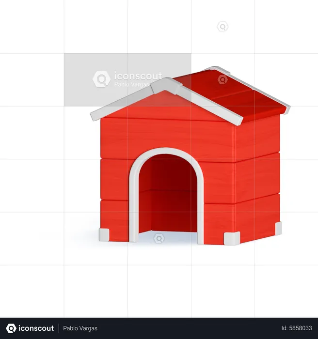 Pet house  3D Icon