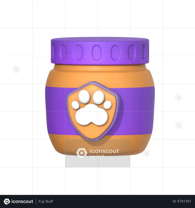 Pet Medicine  3D Icon