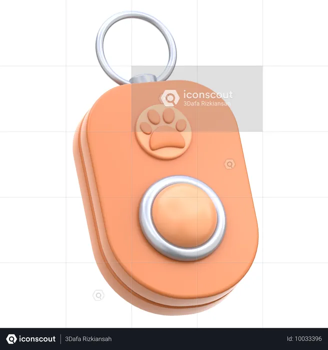 Pet Training Clicker  3D Icon