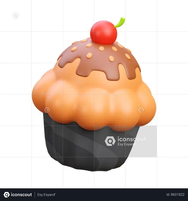 Petit gâteau  3D Icon