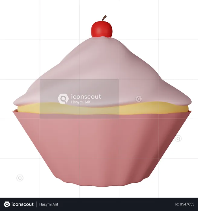 Petit gâteau  3D Icon