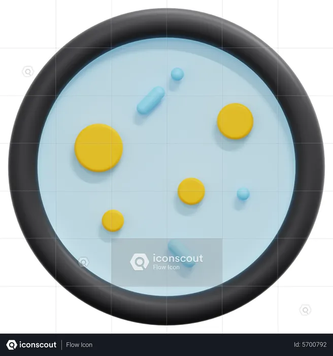 Petri Dish  3D Icon