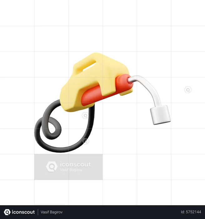 Petrol Gun  3D Icon