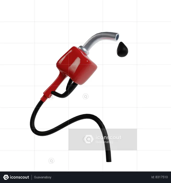 Petrol Nozzle  3D Icon