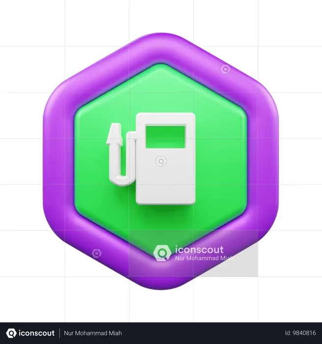 Petrol Pump  3D Icon