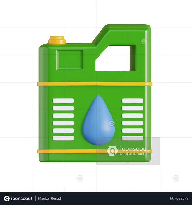 Petrol Tank  3D Icon
