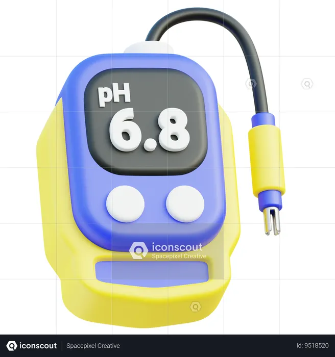 Ph Meter  3D Icon