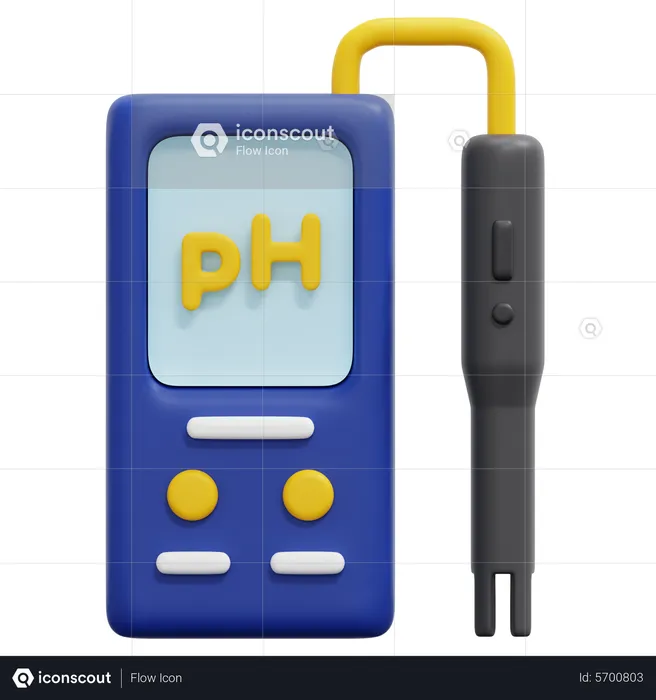 PH-meter  3D Icon