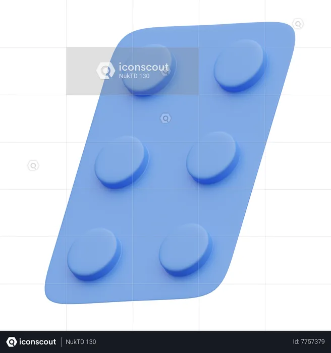 Pharmaceutical panel  3D Icon