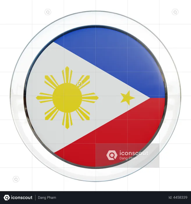 Philippines Flag Flag 3D Flag