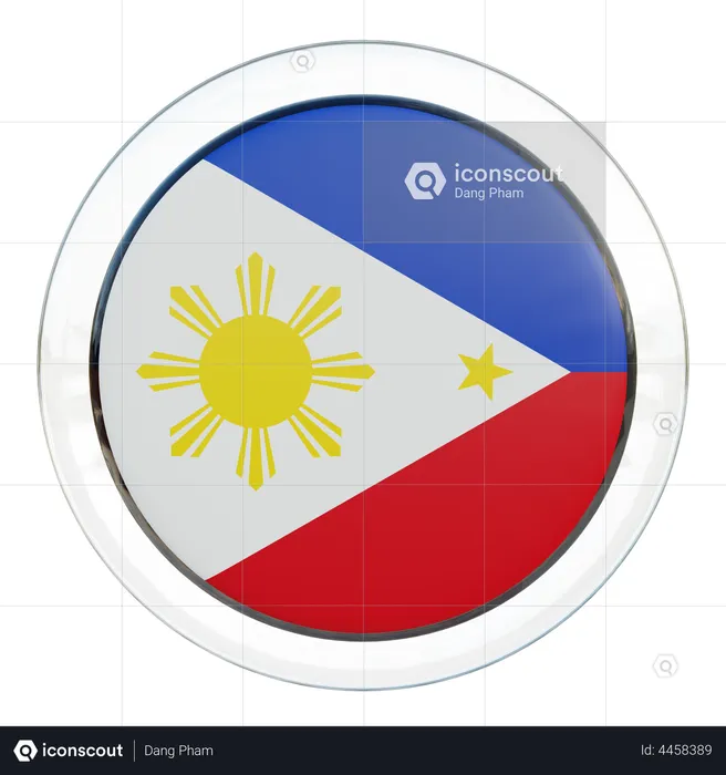 Philippines Flag Flag 3D Flag