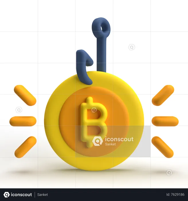 Phishing  3D Icon