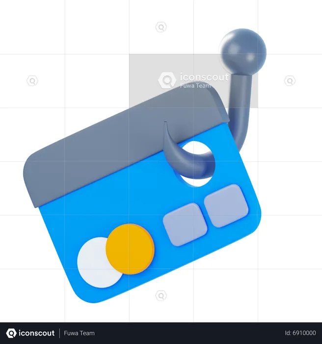 Phishing de tarjetas de crédito  3D Icon