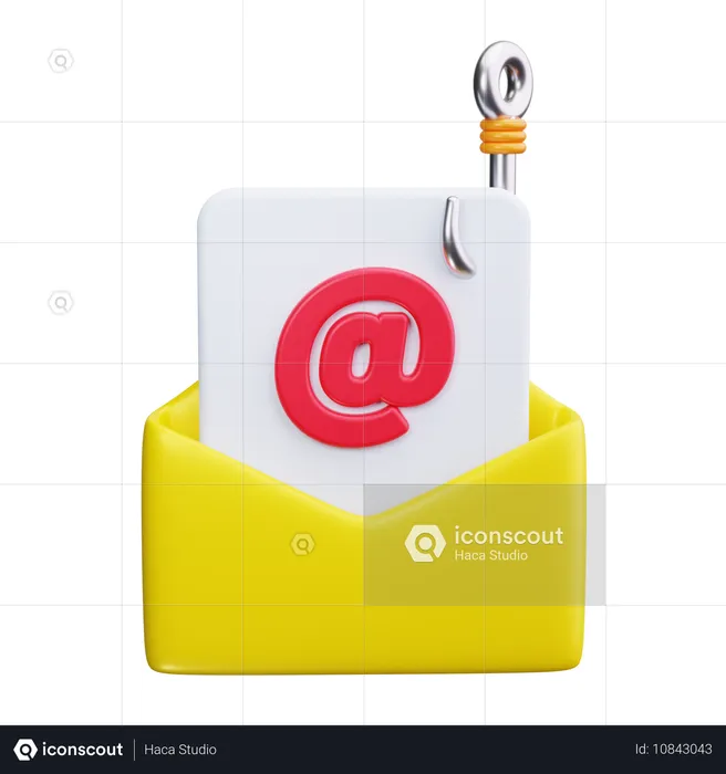 Phishing Email  3D Icon