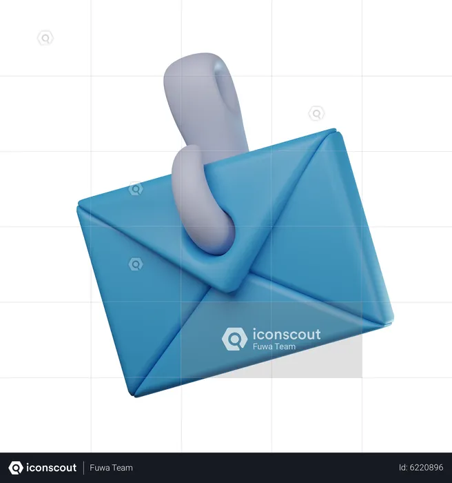 E-mail de phishing  3D Icon