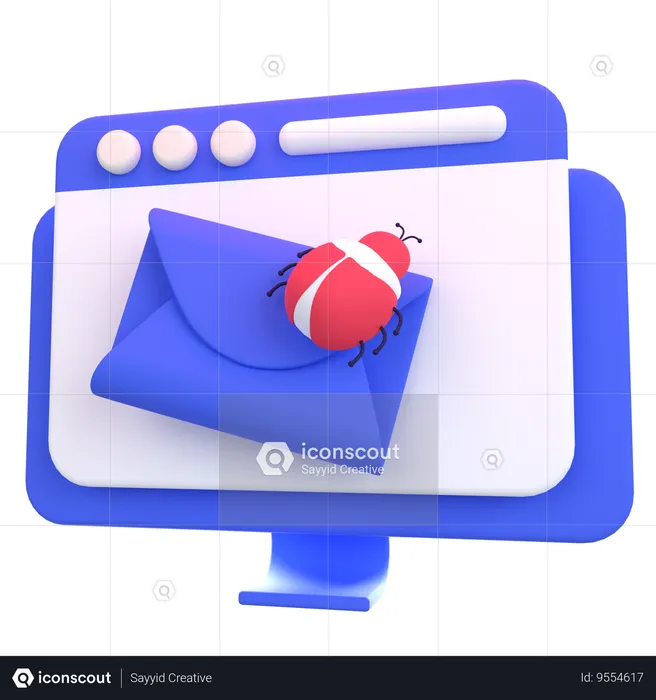 Phishing Mail  3D Icon