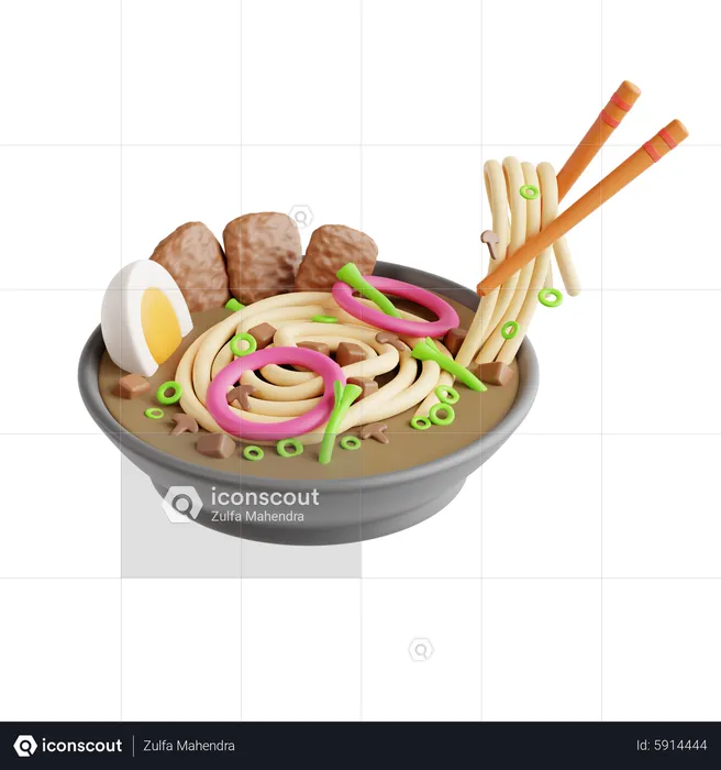 Pho  3D Icon