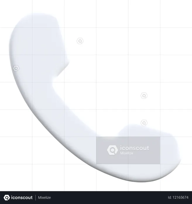 Phone  3D Icon