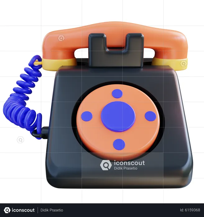 Phone  3D Icon