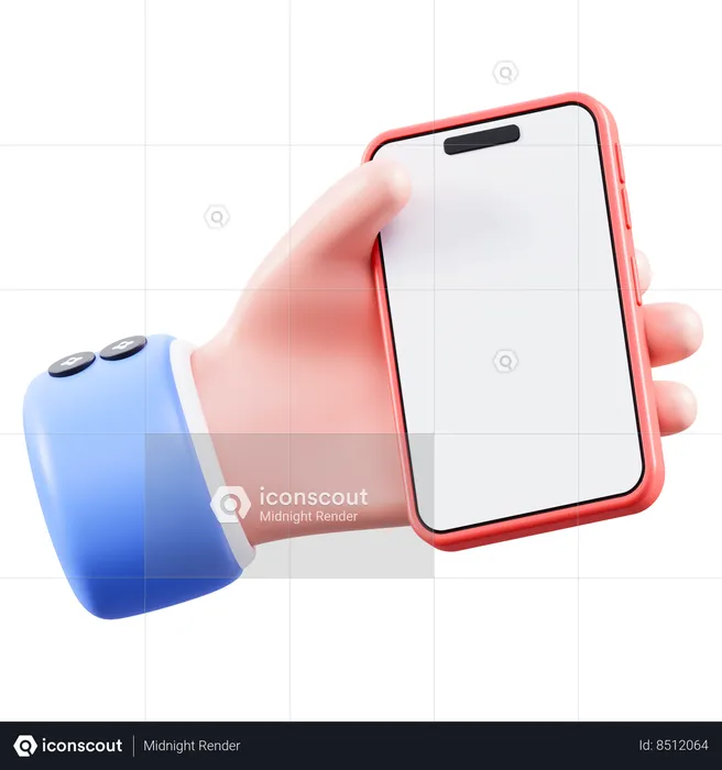 Phone  3D Icon