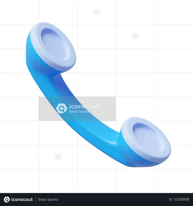 Phone  3D Icon