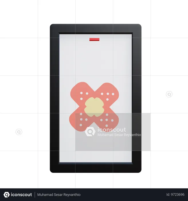 Phone Broken  3D Icon