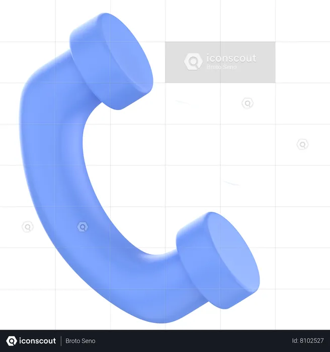 Phone ring  3D Icon