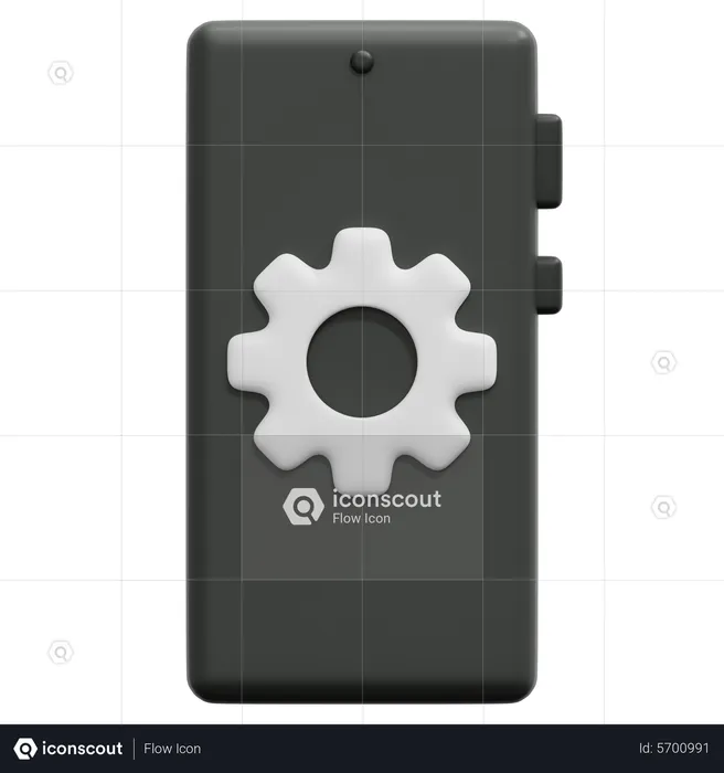 Phone Setting  3D Icon