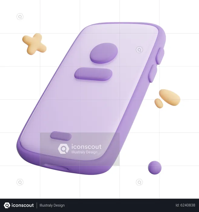 Phone User  3D Icon