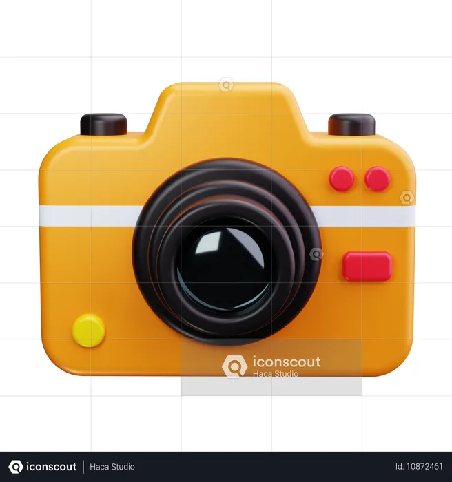 Photo Camera  3D Icon