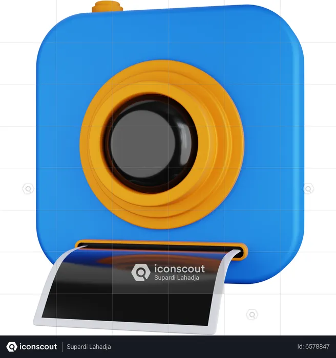 Photo Camera  3D Icon