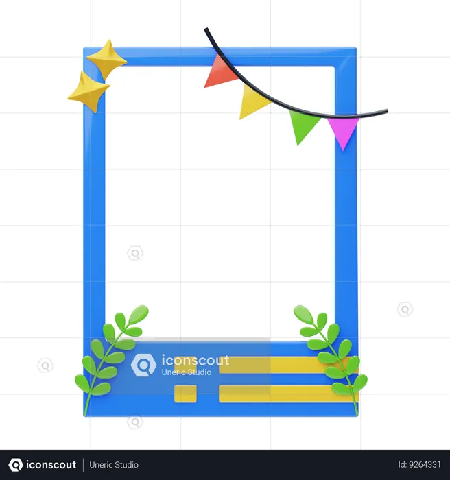 Photo Frame  3D Icon