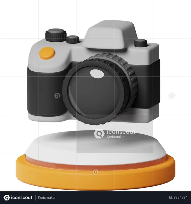 Photography  3D Icon