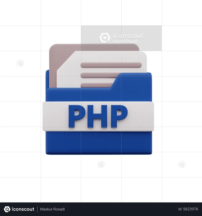 Php File  3D Icon