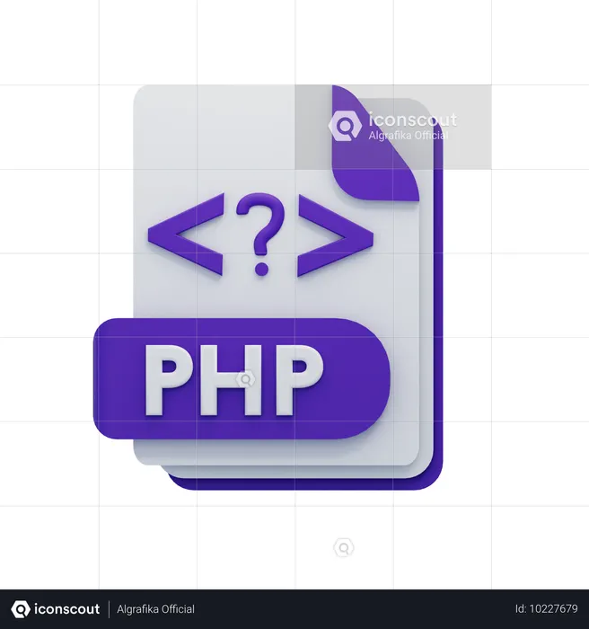 Php File  3D Icon