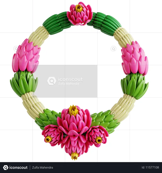 Phuang Malai  3D Icon