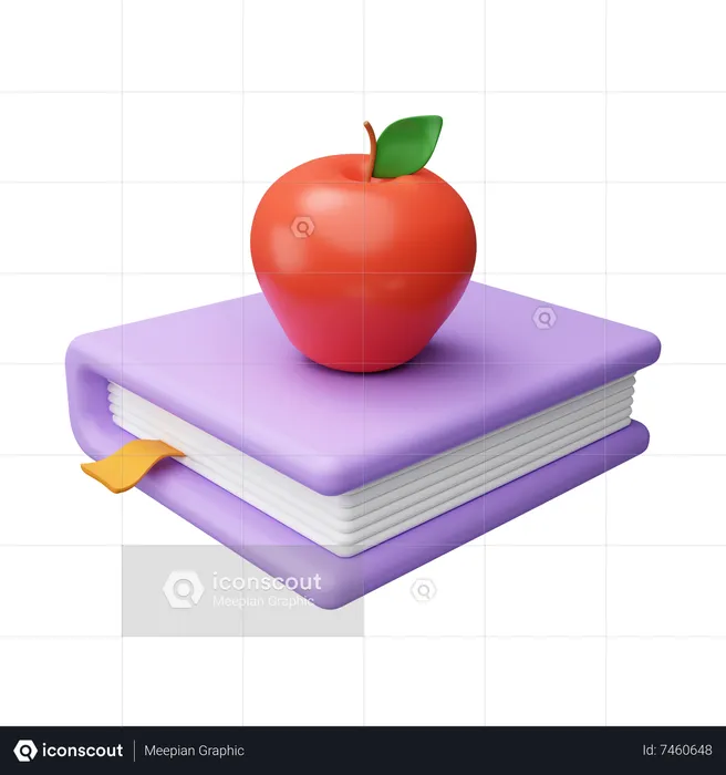 Physics Book  3D Icon