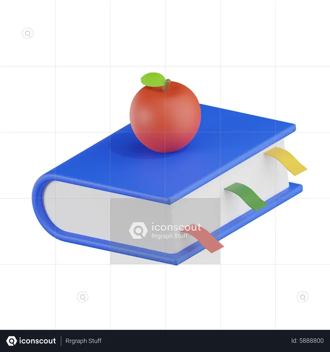 Physics Book  3D Icon